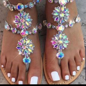 Diamond Studded Sandals